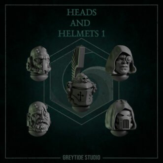 ETERNAL PILGRIMS HEADS AND HELMETS  V1