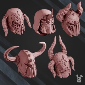 GORELORDS CW HELMETS KNIGHTS OF THE DARK SIDE