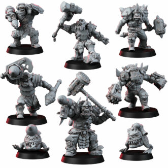ORCS HEAD CRACKAZ MOB