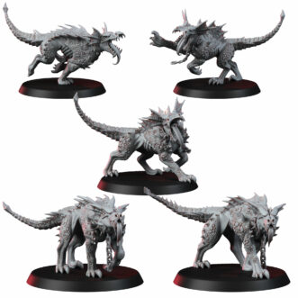 DEMONS HELL HOUNDS