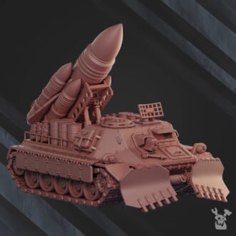 FROSTBORN DIVISION AUTOMATED MISSILE LAUNCHER COMRAD FREEZE CF939