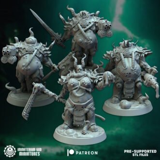 ABYSSAL LADY WORMIUS AND STARVING PARASITES