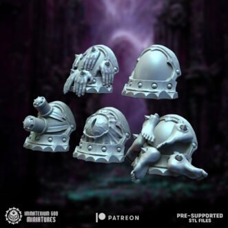 CIT OF PAIN SURGEON RAVAGERS SHOULDERPADS (5U)