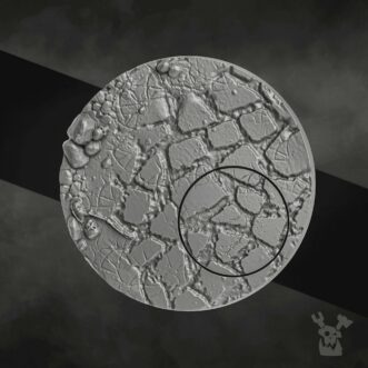 BASES FLAT STONE 60MM
