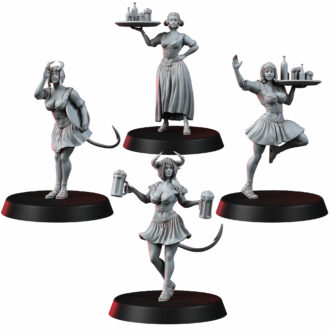BARMAIDS SET (HUMAN AND ELF AND TIEFLINGS)