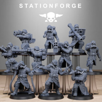 GRIM GUARD ROCKETEERS