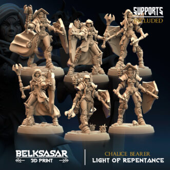 LIGHT OF REPENTANCE CHALICE BEARER (PIN-UP)