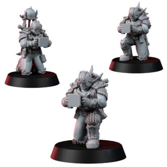 SHATTERED LEGION HEAVY WEAPON TEAM GUNNERS