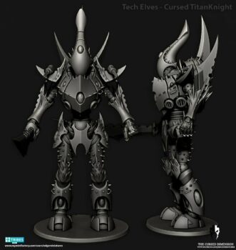 TECH ELVES TITANKNIGHT CURSED