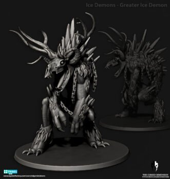 FOLLOWERS OF CHAOS GREATER ICE DEMON