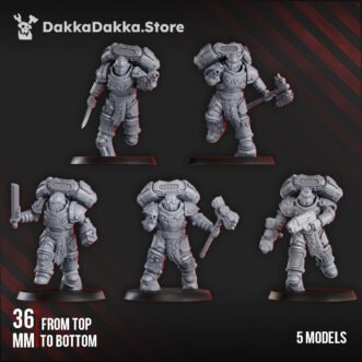 IGNISAURUS CLAN WARRIORS STORM SQUAD WITH JETPACKS ASSEMBLED