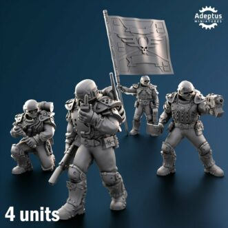 GREYPLATE TROOPS COMMAND SQUAD
