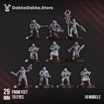 COSMIC HARVESTER CULT LIQUIDATION TEAM (NO ASSEMBLY)