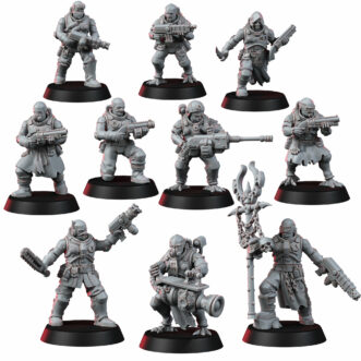 COSMIC HARVESTER CULT LIQUIDATION TEAM (NO ASSEMBLY)