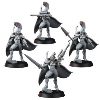 SPACE ELF VANQUISHER FEMALE LEADER SQUAD (NSFW)