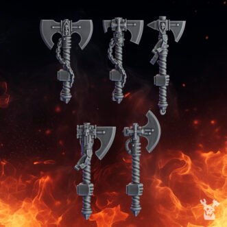 PACTUM AETERNUM CRUSADER AXES (LEFT)