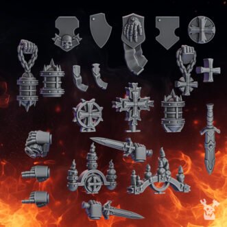 PACTUM AETERNUM CRUSADER DECOR SET