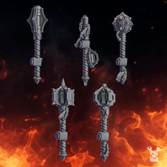 PACTUM AETERNUM KNIGHT MACES (LEFT)