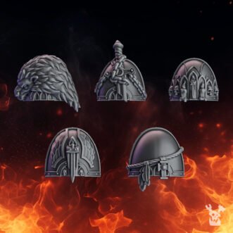 PACTUM AETERNUM KNIGHT SHOULDER PADS