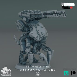 SEA COALITION ARTILLERY BATTLESUIT WITH CANNONS