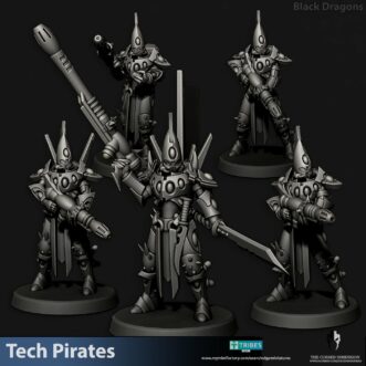 TECH PIRATES BLACK DRAGONS