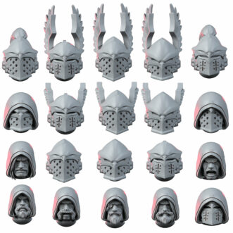 BLACK GRYPHONS ASSEMBLY KIT HEADS