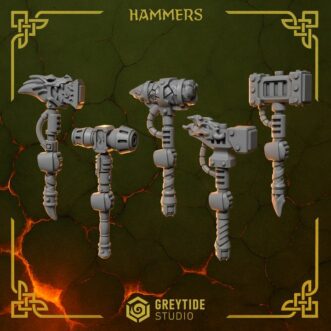 ANVIL WARDENS HAMMERS (RIGHT)