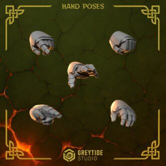 ANVIL WARDENS HANDS (RIGHT)