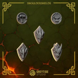 ANVIL WARDENS SHOULDER SHIELDS
