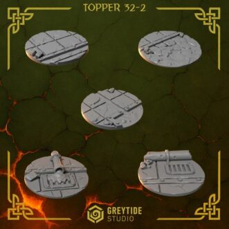 ANVIL WARDENS TOPPERS 32MM V2