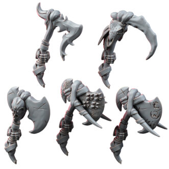 DARK CHAPTER AXES (LEFT)