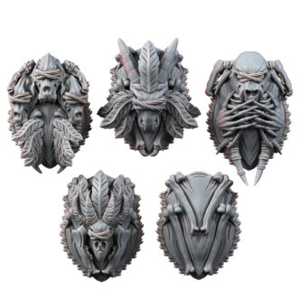 DARK CHAPTER SHIELDS (LEFT)