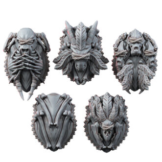 DARK CHAPTER SHIELDS (RIGHT)