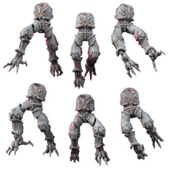 DARK CHAOS RAPTORS BODY SET