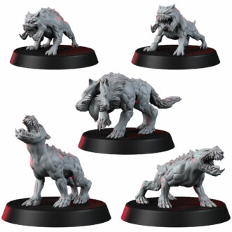 INFECTED COLONIES RABID DOGS