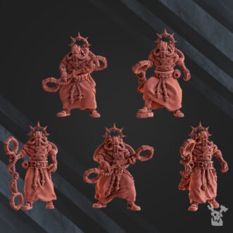 MACHINE CULT SHOCK PRIESTS WITH STAFF