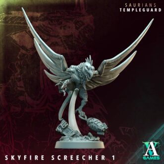 SAURIANS TEMPLEGUARD SKYFIRE SCREECHERS (3U)