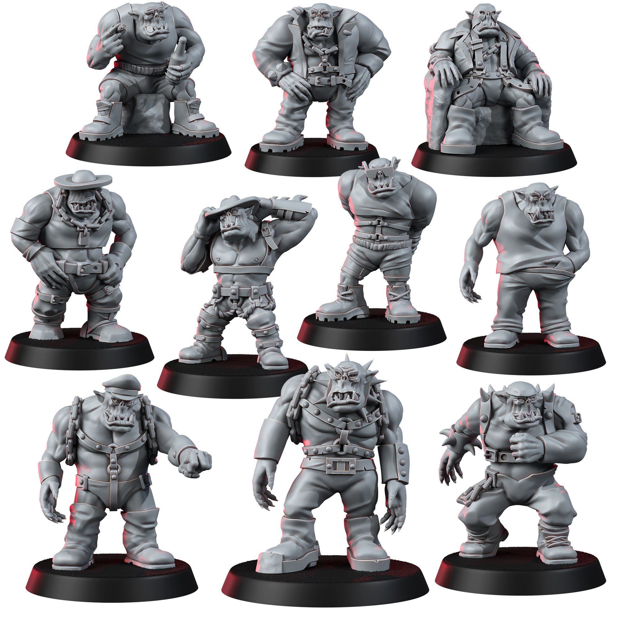 ORK DA MUSCLE BOYZ – Wargame Exclusive