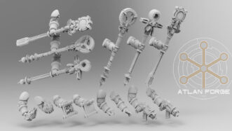AEGYPTIAN MAGES OF AEGYPTUS WEAPONS