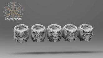 AEGYPTIAN SHIELD GUARD TORSOS