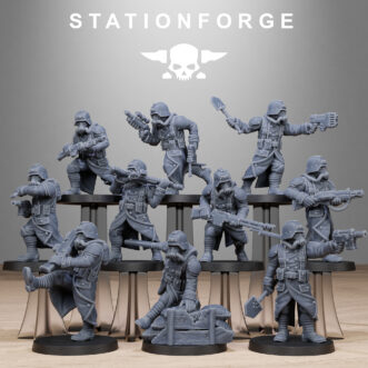 GRIM GUARD SHOVEL TRENCHES