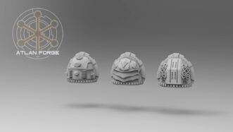 KNIGHTS ASGARDIAN ARTIFICER SHOULDER PADS