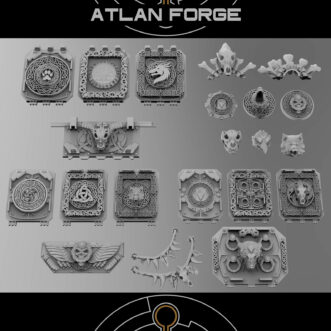 KNIGHTS ASGARDIAN VEHICLE ORNAMENTS