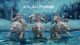 KNIGHTS ASGARDIAN WOLF RIDERS