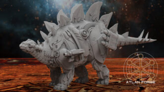 KNIGHTS CYBERNETIC STEGOSAUR