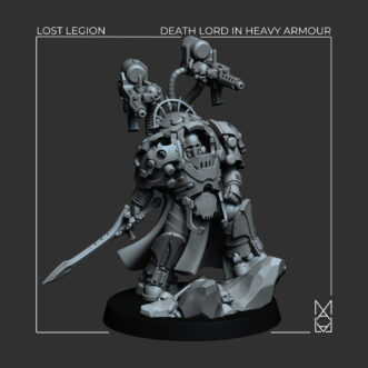 LOST LEGION DEATH LORD IN HEAVY ARMOUR V1