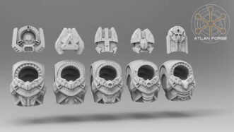 AEGYPTIAN NEHEBKAU TORSOS