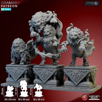 AKAI SHOGUNATE - KOMAINU STATUE