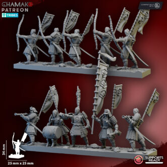 AKAI SHOGUNATE - SAMURAI YUMI AND MUSKET