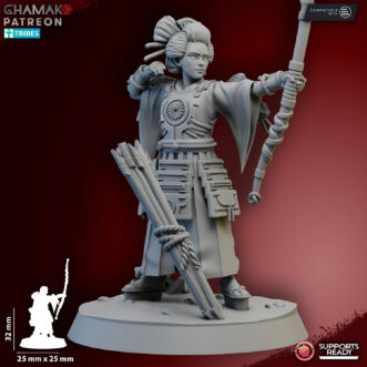 AKAI SHOGUNATE - SUZAKU FEMALE HERO